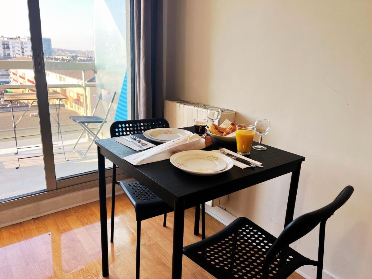Corti - Studio Hypercentre - Grand Balcon - Fibre #Sirdest Franconville  Extérieur photo